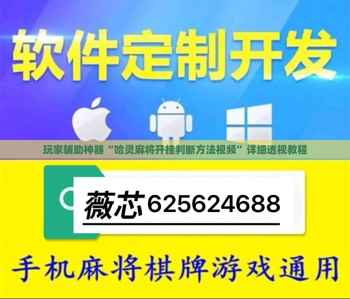 玩家辅助神器“哈灵麻将开挂判断方法视频”详细透视教程