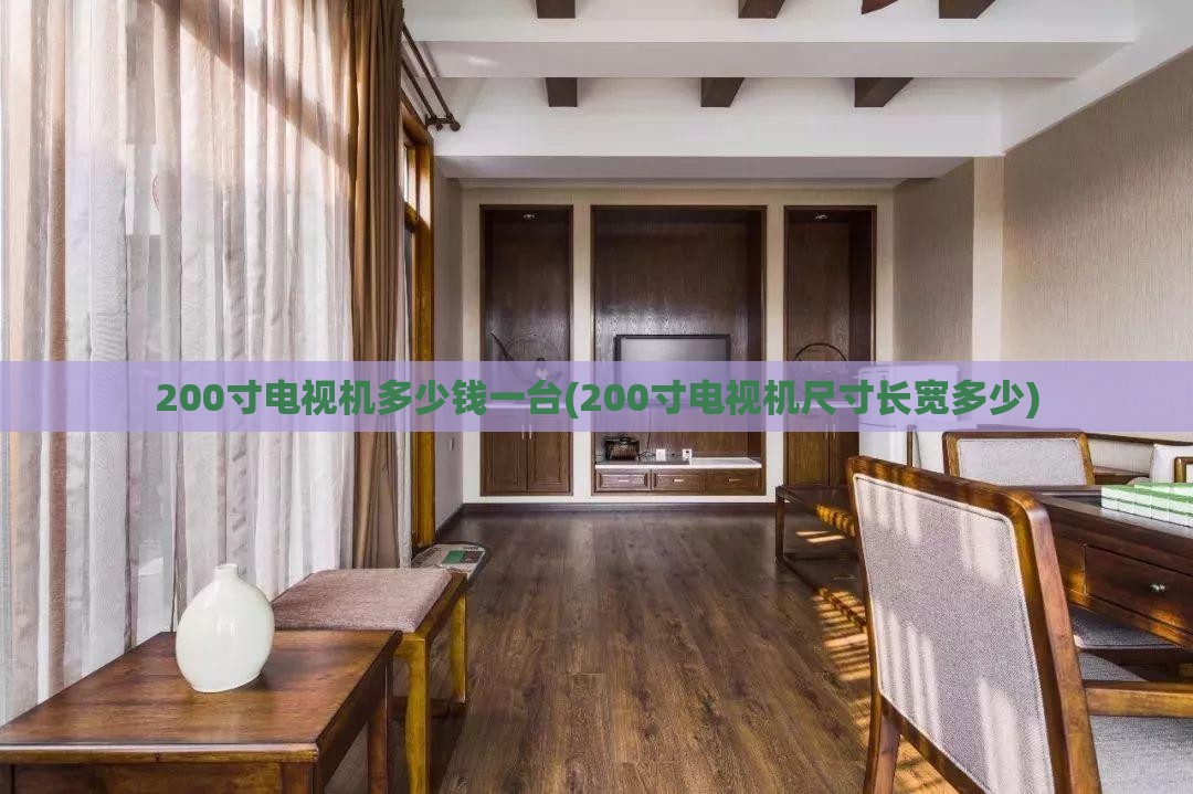 200寸电视机多少钱一台(200寸电视机尺寸长宽多少)