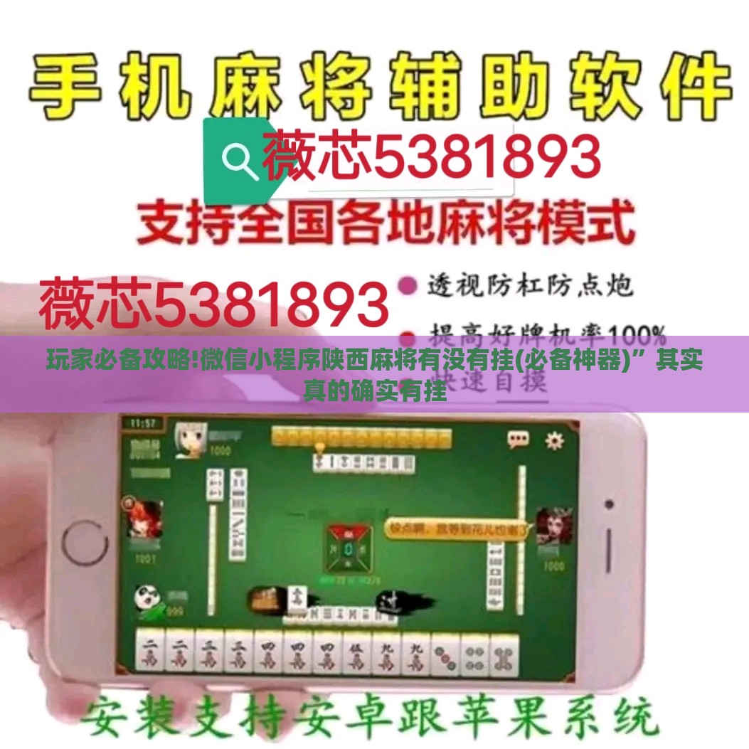 玩家必备攻略!微信小程序陕西麻将有没有挂(必备神器)”其实真的确实有挂