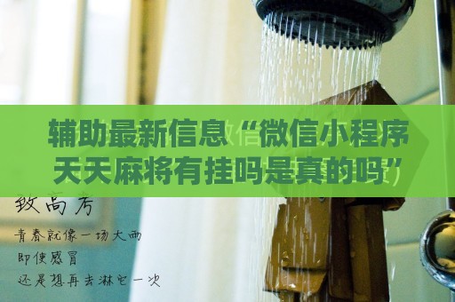 辅助最新信息“微信小程序天天麻将有挂吗是真的吗	”通用版下载教程