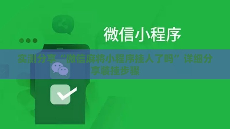 实测分享“微信麻将小程序挂人了吗”详细分享装挂步骤