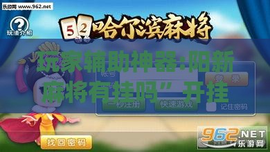 玩家辅助神器:阳新麻将有挂吗”开挂(透视)辅助教程